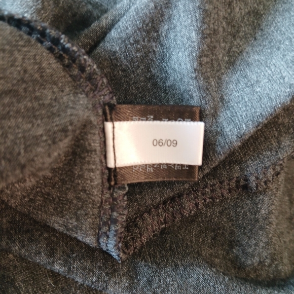 Vintage Express knot front gray dress - Picture 6 of 6